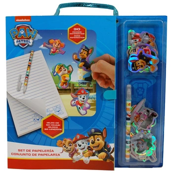PSI PATROL KREATYWNY ZESTAW PAPETERII Z MAGNESAMI PAW PATROL z długopisem