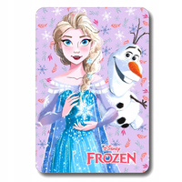 RÓŻOWY KOC KRAINA LODU KOC FROZEN KOC ELSA BAŁWANEK OLAF 100X140cm