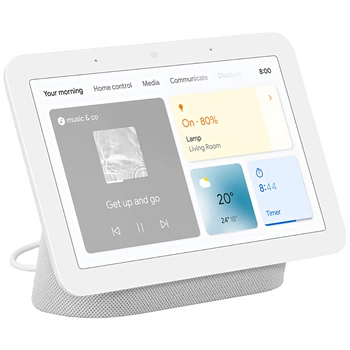 INTELIGENTNY PRZENOŚNY GŁOŚNIK GOOGLE NEST HUB 2