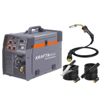 Spawarka inwertorowa 40-250A 230V 11,5 kVA 4w1 MIG/MAG MMA TIG - Kraft&Dele
