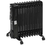 GRZEJNIK OLEJOWY ELEKTRYCZNY VOLTENO 2500W CZARNY