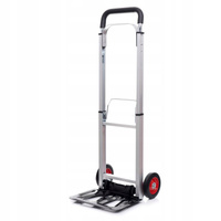 Wózek Transportowy Składany 90KG Aluminiowy Lekki Mocny Mobilny Kraft&Dele