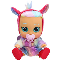 LALKA Cry Babies Dressy Bruny interaktywna lalka 10 realistycznych dźwięków