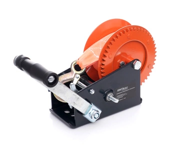 WCIĄGARKA WYCIĄGARKA KORBOWA PASOWA 1588 kg 10m stabilna konstrukcja