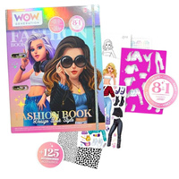 ZESTAW KREATYWNY O MODZIE DIY DELUXE WOW GENERATION fashion book
