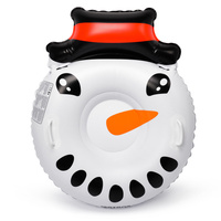 SLIZG ŚNIEŻNY Snowman Bałwan PVC - duży bezpieczny do zjeżdżania po śniegu