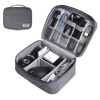 ORGANIZER NA KABLE z uchwytem kuferek torba na kable ładowarki przewody