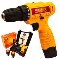 WKRĘTARKA AKUMULATOROWA WIERTARKA 18V WALIZKA 2 AKUMULATORY 5400mAh 25Nm