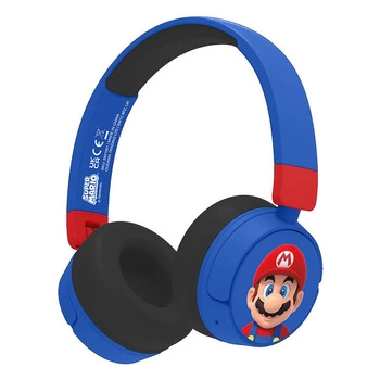 Słuchawki bezprzewodowe dla dzieci OTL Super Mario 500mAh USB-C