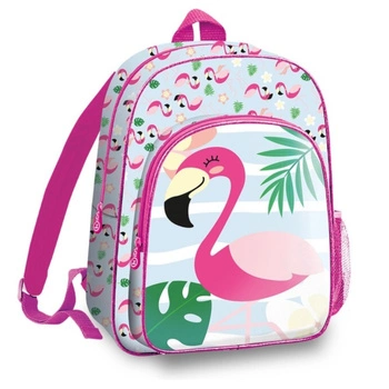 PLECAK DLA DZIECKA SZKOLNY FLAMINGO BROKAT 36cm