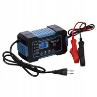 Prostownik Uniwersalny 12V LCD do Akumulatorów 4 Tryby Ładowania Kraft&Dele