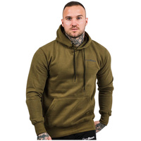 Męska bluza z kapturem Athlete Military Green Black rozmiar S - GymBeam