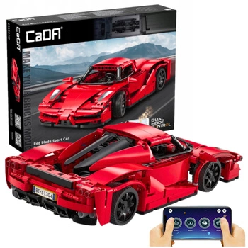 ZDALNIE STEROWANY SAMOCHÓD SPORT CAR RED BLADE CONTROL - CADA 405 elementów