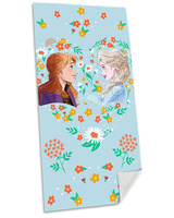 RĘCZNIK BAWEŁNIANY KRAINA LODU FROZEN Anna i Elza 40x140cm