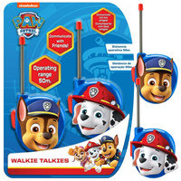 WALKIE TALKIE DLA DZIECKA PAW PATROL PSI PATROL zasięg do 50 metrów