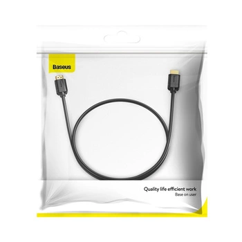 Kabel HDMI 2.0 Baseus 4K 60Hz 3D HDR 18Gbps 1m