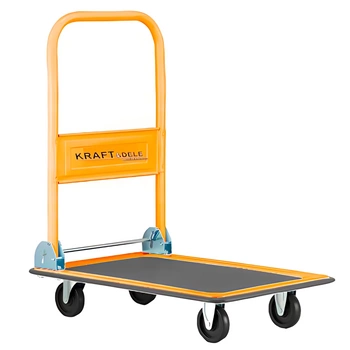 WÓZEK PLATFORMOWY TRANSPORTOWY MAGAZYNOWY 150KG - Kraft&Dele