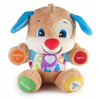 FISHER PRICE WIELKI SZCZENIACZEK Uczniaczek Pluszak Interaktywna zabawka