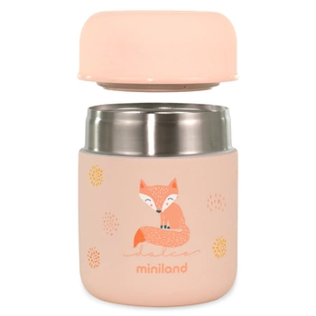 TERMOS DO POSIŁKÓW DLA DZIECKA CUKIERKOWY Dolce 280 ml z gumowaną powłoką