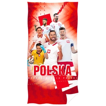 Ręcznik Kąpielowy 70x140 Lewandowski Szczęsny PZPN 300g/m2