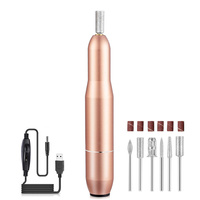 FREZARKA DO PAZNOKCI MANICURE MOCNA + 6 FREZÓW