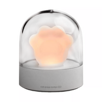 Lampka NOCNA KOCIA ŁAPKA LED Muzyka do Snu