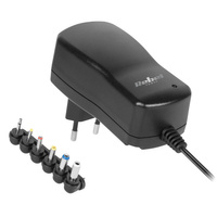 Zasilacz impulsowy stabilizowany z regulacją Rebel 12V 1500mA 6 wtyków