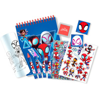PIÓRNIK 3D Z PAPETERIĄ SPIDERMAN zestaw kreatywny