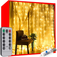 KURTYNA ŚWIETLNA DO OKNA 300 LED 3D NA PILOTA