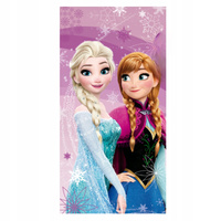 Ręcznik kąpielowy dziecięcy 70x140 bawełna Kraina Lodu