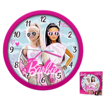 ZEGAR ŚCIENNY BARBIE do pokoju dziecka
