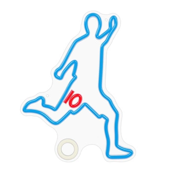 Neon PLEXI LED PIŁKARZ multikolor Forever Light do pokoju młodzieżowego