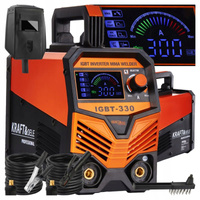 Spawarka inwertorowa MMA IGBT 300A LCD HOT START ANTI STICK Kraft&Dele