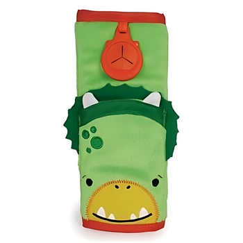 Nakładka na pas samochodowy Snoozihedz - dinozaur Dudley zapinana na rzep