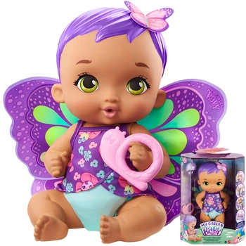 LALKA BOBAS bobasek Motylek Karmienie i Przewijanie Picie My Garden Baby