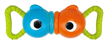 Zabawka edukacyjna dla dziecka Całuśne Rybki wyposażone w magnesy + gryzak