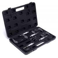 ZESTAW MIKROMETRÓW 0-100mm do mierzenia wymiarów geometrycznych -Kraft&Dele