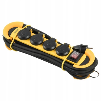 PRZEDŁUŻACZ BUDOWLANY WARSZTATOWY 16A 3M