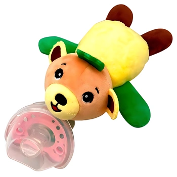 PLUSZOWY SMOCZEK DO SNU BUBBA TROPIBEAR FROOTIMALS miękki i przyjemny