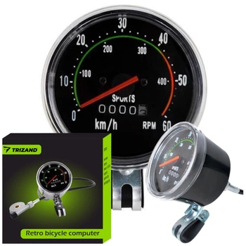LICZNIK ROWEROWY OLDSCHOOL RETRO
