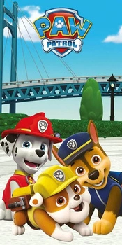 RĘCZNIK PLAŻOWY PSI PATROL PAW PATROL 70x140