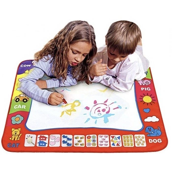 MATA WODNA do rysowania do nauki rysunku, liczb, liter 59x79,5cm + 2 pisaki