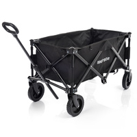 Wózek transportowy składany Meteor X-300 czarny Ładowność 80 kg