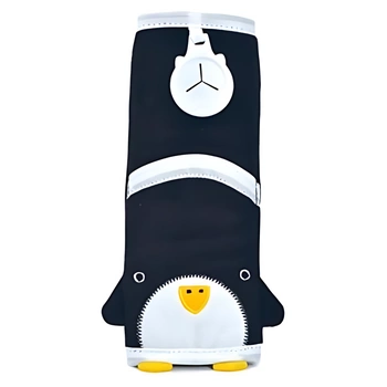 Nakładka na pas samochodowy Snoozihedz - pingwin Pippin zapinana na rzep