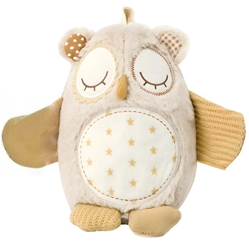SZUMIĄCY MIŚ Sowa z czujnikiem dźwięku pozytywką Nighty Night Owl Sensor