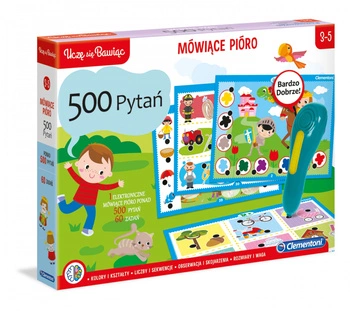ZABAWKA DLA DZIECKA MÓWIĄCE PIÓRO 500 PYTAŃ
