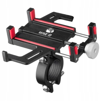 UCHWYT ROWEROWY na telefon do kierownicy ALUMINIUM