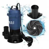 Pompa Zanurzeniowa Mocna 2850W 2" 30000L/H Woda Czysta i Brudna Kraft&Dele