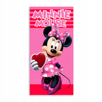 Dziecięcy ręcznik MINNIE 70x140 na basen do kąpieli idealny do przedszkola