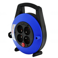 Przedłużacz bębnowy Vario Line z 4 gniazdami kabel 5 metrów 16A poręczny